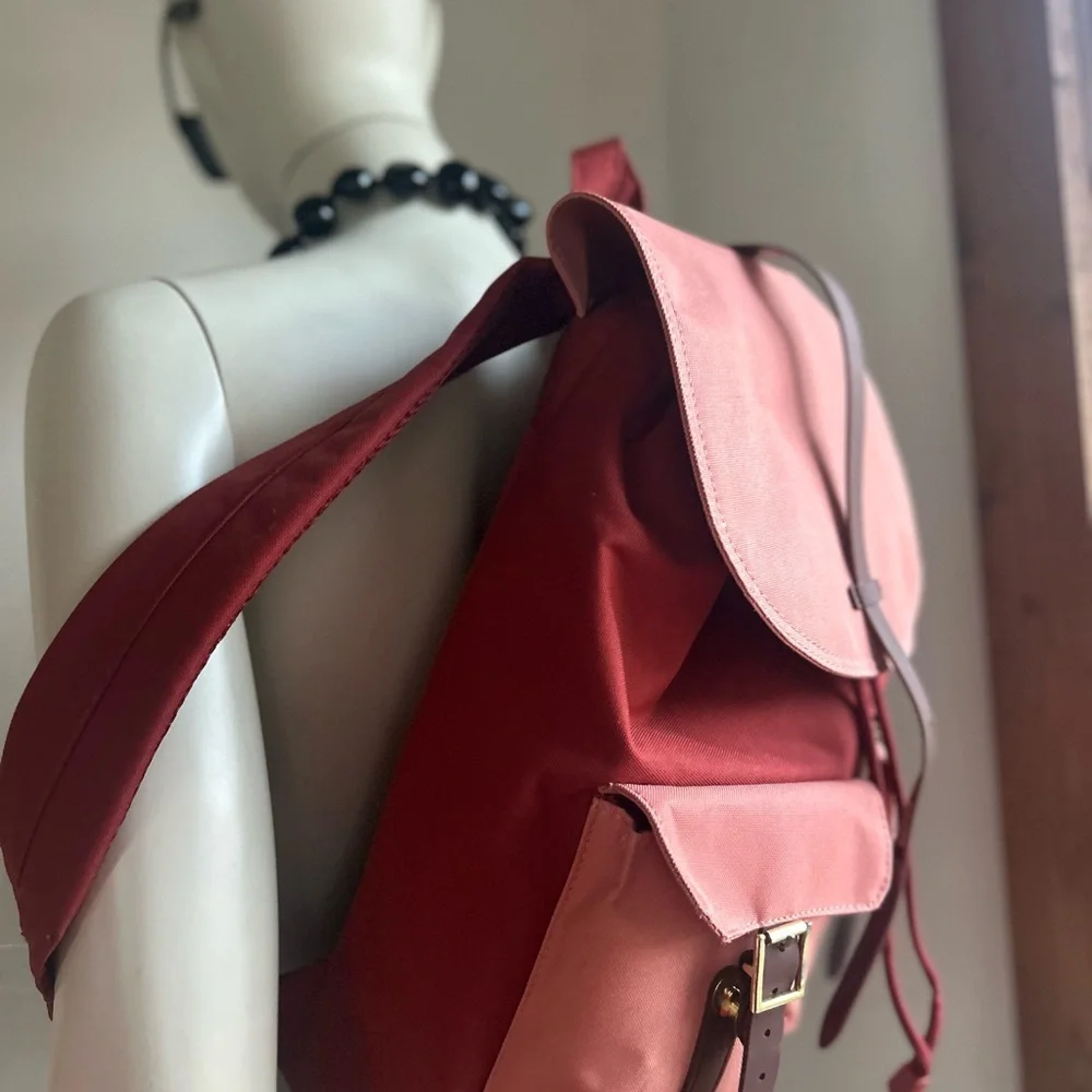 Stylish Red and Pink Women's Backpack new